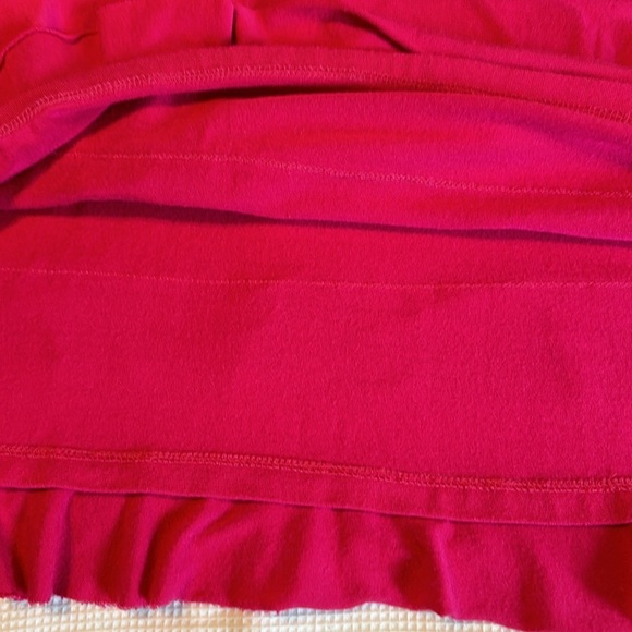 EXPRESS RUFFLE SLEEVELESS HOT PINK DRESS SIZE XS - Picture 6 of 8